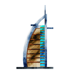 Burj al arab clipart