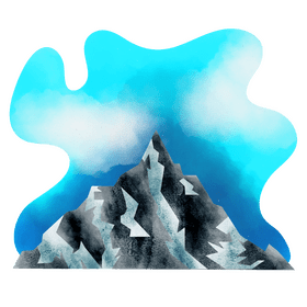 Mount everest vector