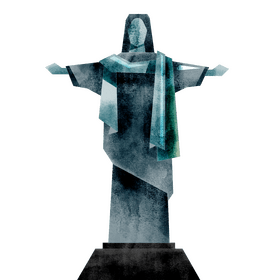 Christ the redeemer clipart
