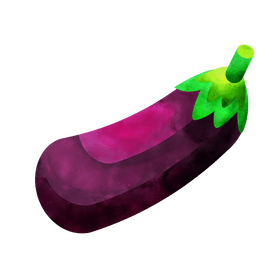 Eggplant clipart