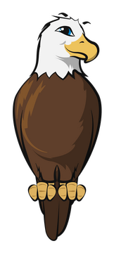 Eagle cartoon clipart