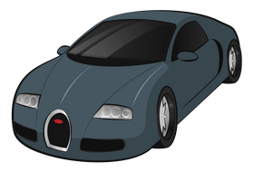 Bugatti Veyron clipart