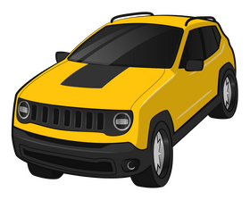 Jeep Renegade clipart