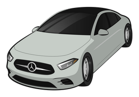 Mercedes Benz A class clipart