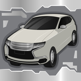 Mitsubishi Montero vector