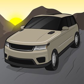Land Rover Range Rover vector