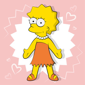 Simpsons, Lisa vector