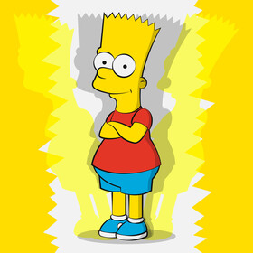 Simpsons, Homer vector