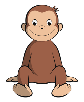 Curious George clipart