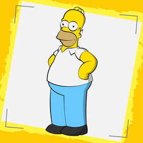 Simpsons, Homer vector
