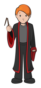 Harry potter, ron clipart