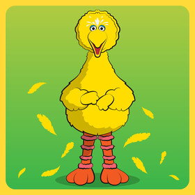 Sesame Street, Big bird vector