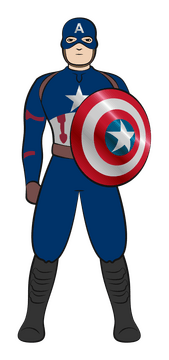 Captain america clipart