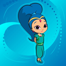 Shimmer and Shine vector