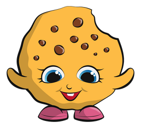 Shopkins kooky cookie clipart