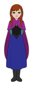 Frozen, Anna clipart