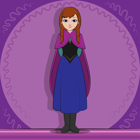 Frozen, Anna vector