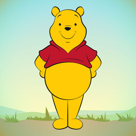 Winnie the pooh vector