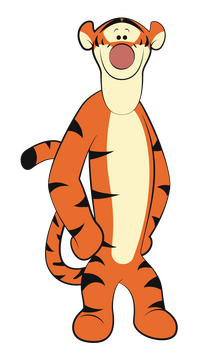 Winnie the pooh, tigger clipart