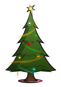 Christmas tree clipart