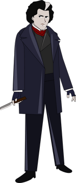 Demon barber clipart