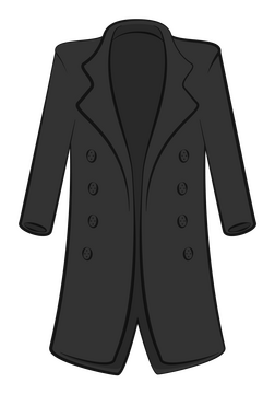 Coat clipart