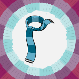 Scarf vector