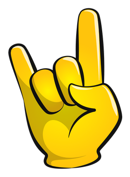 Rock emoji, emoticon clipart