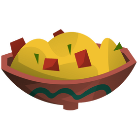 Uzbek plov clipart