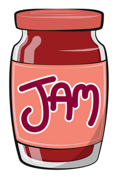 Jam clipart