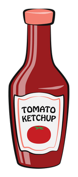 Ketchup clipart