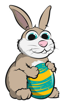 Easter bunny clipart