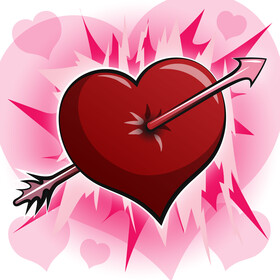 Valentines Day heart vector