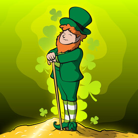 Leprechaun vector