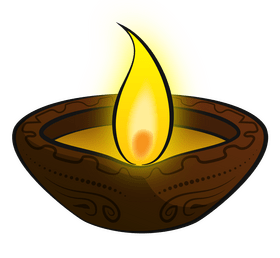 Oil lamp clipart