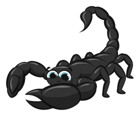 Scorpion cartoon clipart