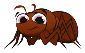 Ant cartoon clipart