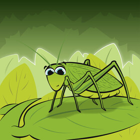 Leafhopper cartoon vector free download