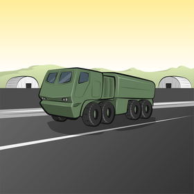 Armored vehicle vector