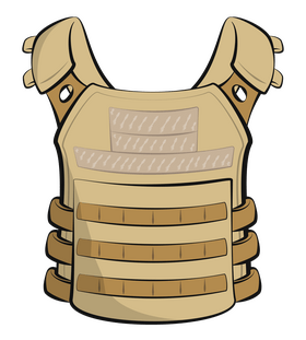 Body armor clipart