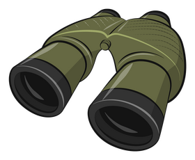 Binoculars clipart