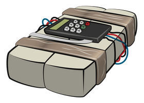 C4 bomb clipart