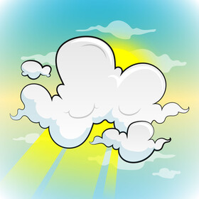 Clouds vector