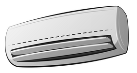 Air conditioner clipart