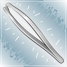 Tweezers vector