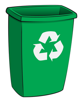 Recycle bin clipart