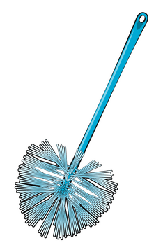 Toilet brush clipart