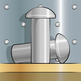 Rivets vector