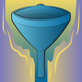 Funnel vector