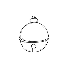 Rustic metal ornament drawing black and white clipart